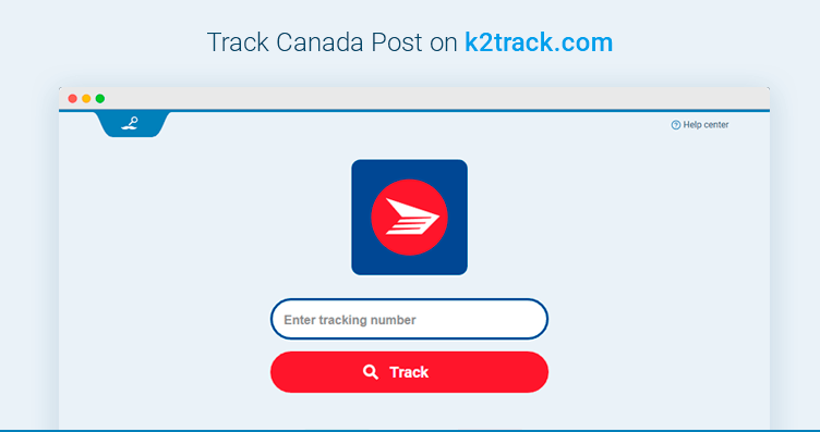 postes canada track number